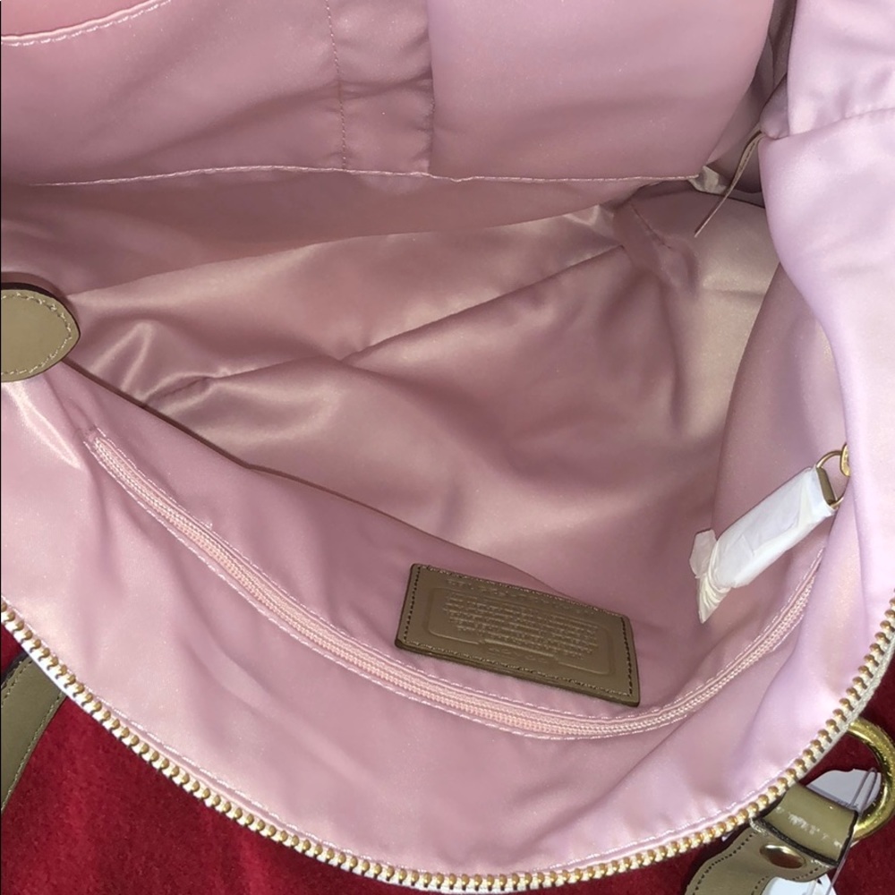 NWT Coach Ashley Dotted OP Art Satchel - Picture 6 of 8